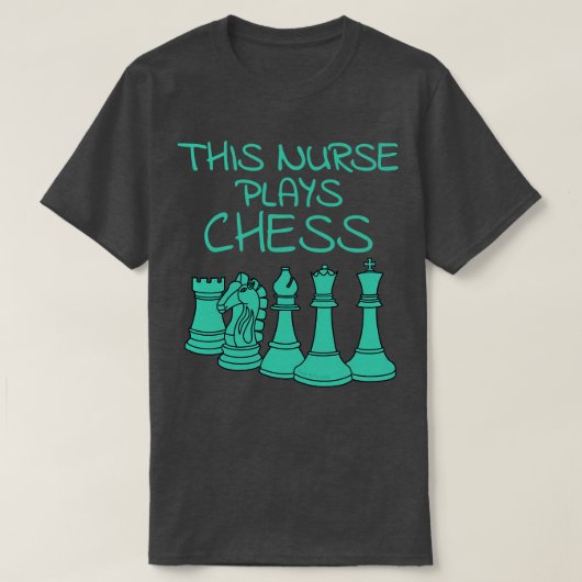 このナース遊チェス Tシャツ (デザイン正面)