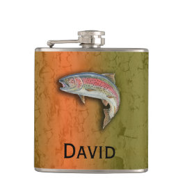 このニジマスのフラスコのあなたの名前 フラスク