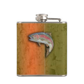 このニジマスのフラスコのあなたの名前 フラスク (裏面)