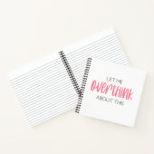 このノートについて考え過ぎてみよう ノートブック (内部)