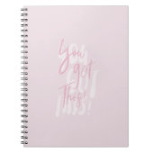 このノートを得ました ノートブック (正面)