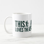 "このハイカーNH48"をコーヒー・マグ愛します コーヒーマグカップ (左)