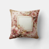 このハッピーバースデーのカスタマイズ クッション (裏面)