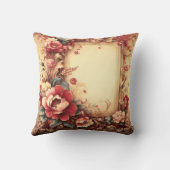 このハッピーバースデーのカスタマイズ クッション (裏面)