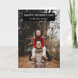 このハッピー・ファーザーズ・デイの写真に追加写真を カード