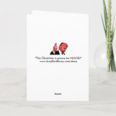 このハヌカー(ユダヤ教の祭り)は巨大になるだろう、トランプのタイヤのカード シーズンカード (裏面)