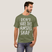 このハムスタースナップを作成しない Tシャツ (正面フル)