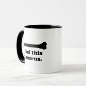 このハメロスのコーヒーマグを見つける マグカップ (正面左)