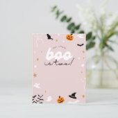 このハロウィンのお誕生日おめでとう!かわいい2歳児の招待状 シーズンカード (スタンド正面)