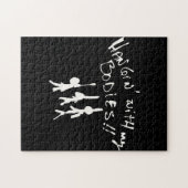 このハロウィンは体と一緒にハキンになる！ ジグソーパズル (横)