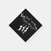 このハロウィンは体と一緒にハキンになる！ スタンダードカクテルナプキン (角)