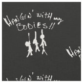 このハロウィンは体と一緒にハキンになる！ ファブリック (クローズアップ)