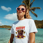 このハロウィンは気味悪くしようぜ！👻シーズ不気味ン Tシャツ