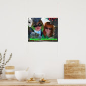 このハロウィーンに自分の写真を追加するおもしろい ポスター (キッチン)