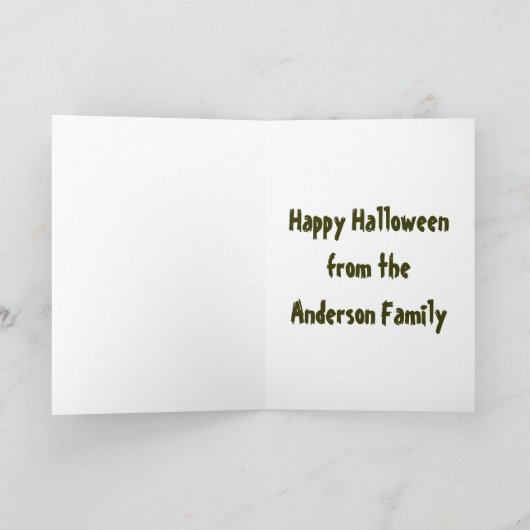 このハロウィーンのおもしろいをかき混ぜろ! カード (内部)