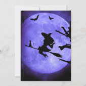 このハロウィーンを怖い目で見る 招待状 (裏面)