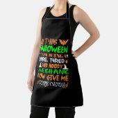 このハロウィーン疲れている整備士キャンディ エプロン (インサイチュ)