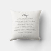 このハートのピンクに触れる時はいつでもGIGI クッション (裏面)