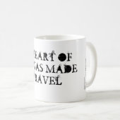 このハートはタンブラー コーヒーマグカップ (正面右)