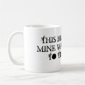 このハートはタンブラー コーヒーマグカップ (左)