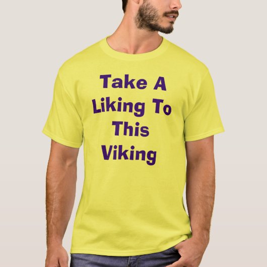 このバイキングに好みを取って下さい Tシャツ (正面)