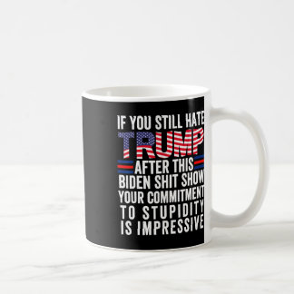 このバイデン氏・ショーの後まだトランプ嫌い2 コーヒーマグカップ