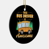 このバスの運転手は素晴らし セラミックオーナメント (右)