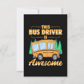 このバスの運転手は素晴らし 出欠カード (正面)