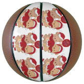 このバスケットボールスタイルでクリスマスにダンク バスケットボール (縦)