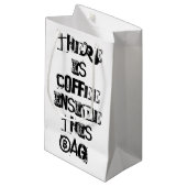 このバッグにコーヒー、ギフトGiftBagが包むことあります スモールペーパーバッグ (正面アングル)