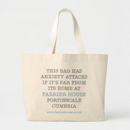 このバッグは不安発作を起こす… ラージトートバッグ