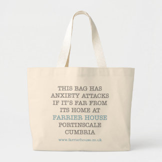 このバッグは不安発作を起こす… ラージトートバッグ