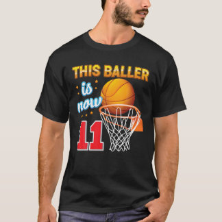 このバレエは今11歳の11誕生日Baskeだ Tシャツ