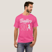 このバレエは今13歳のバスケットボール13Birだ Tシャツ (正面フル)