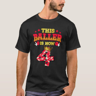 このバレエは今4人のボーリング少年の女の子4th Bである Tシャツ