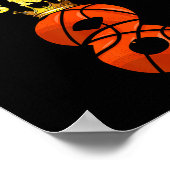 このバレエは今8バスケットボールの子供たち男の子の女の子8t ポスター (角)