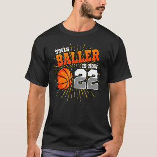このバレエは現在22バスケットボール22誕生日パー Tシャツ