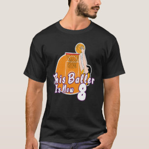 このバレエ選手は現在、バスケットボール誕生日8位である Tシャツ
