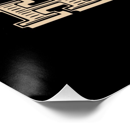 このバレルレーサーが回転する可能性のある場所 ポスター (コーナー)