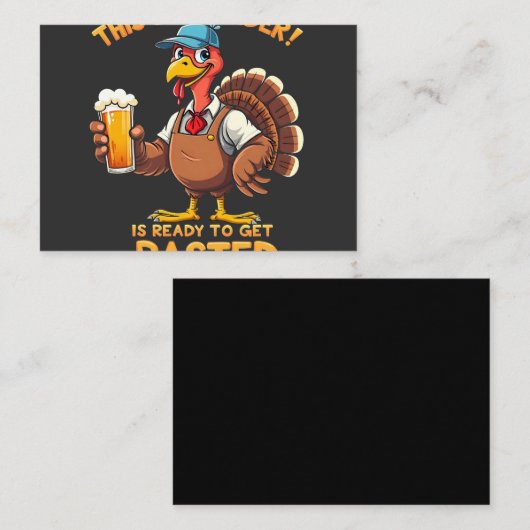 このバーテンダーはもう飲み潰されてもいい ノートカード (正面/裏面)