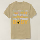 このバーテンダーを使い果たし、彼らは決して見つけない Tシャツ (デザイン正面)