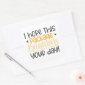 このパッケージのステッカーが欲しい スクエアシール (封筒)