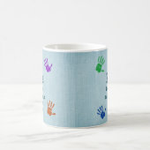 このパパが祖父に属するすべての名前を変更 コーヒーマグカップ (中央)