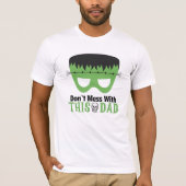このパパのハロウィーンを台無しにするな Tシャツ (正面)