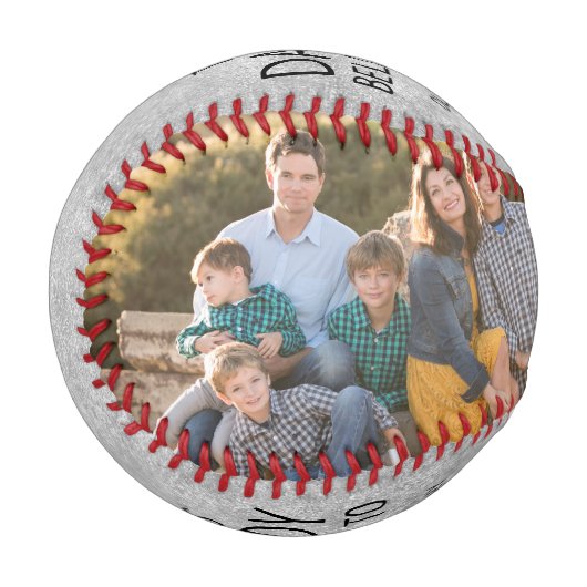 このパパはシルバーグレイのお父さんの日に属している 野球ボール (正面左)