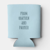 このパパはロバおもしろいー・ファーザーズ・デーを蹴る 缶クーラー (裏面)