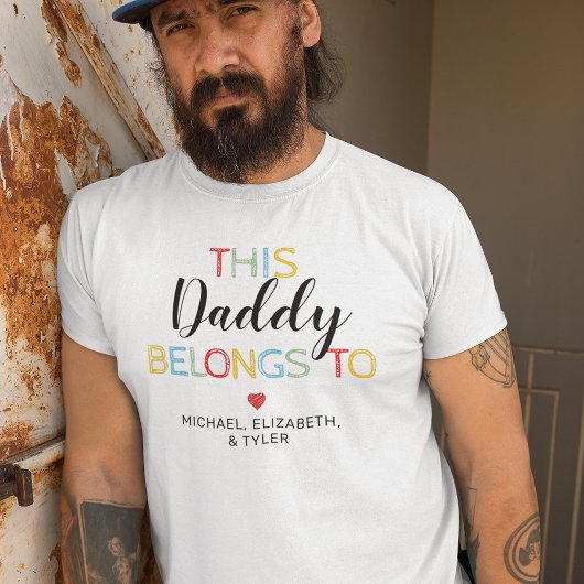 このパパは誰のもの Tシャツ