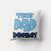 このパパは贈り物を積み上げる クッション (裏面)