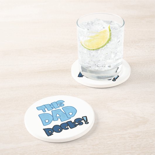 このパパは贈り物を積み上げる コースター (側面)