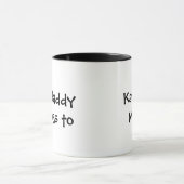 このパパは……パーソナライズされたパパ マグカップ (中央)